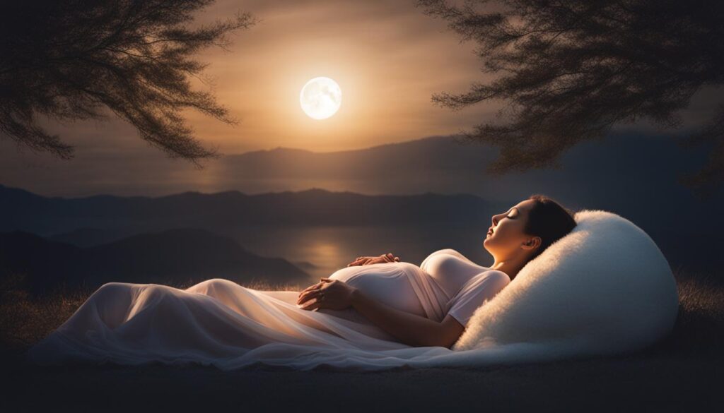 moon and child birth