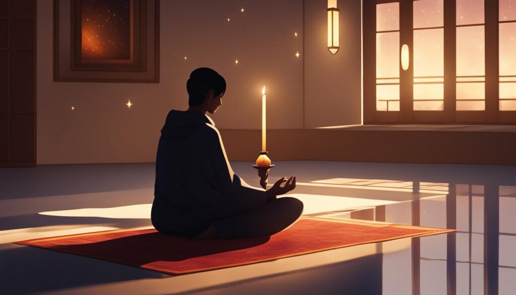 should you meditate in the dark